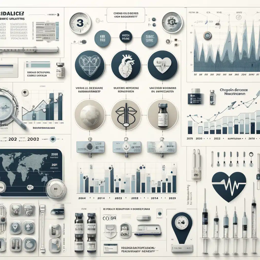 Graphique illustrant l'évolution des indicateurs de santé publique en 2023 par la Cnam